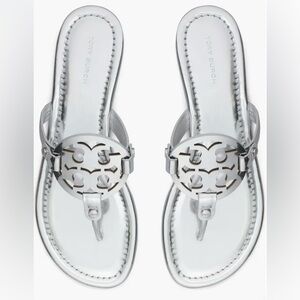 Tory Burch metallic Miller sandal